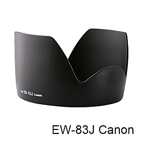 EW-83J Canon Lens Hood (Bayonet Mount) Petal Crown Flower Shape(CCA120)