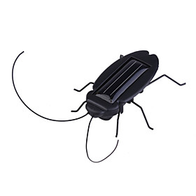 Novel Solar Powered Cockroach (Black)