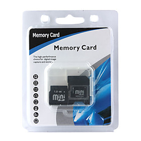 carto de memria miniSD de 1GB com adaptador SD (cmc008)