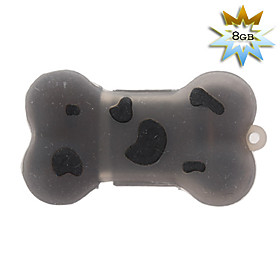 8GB Bone Style USB Flash Drive (Black)