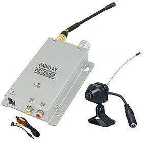 Home Monitoring Wireless Color Camera System with Receiver