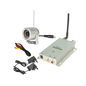 1.2G Hz Wireless Security Camera System (Night Vision Camera   Receiver)