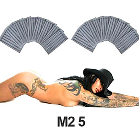 50 Pcs Sterilized Size 5 Double Stack Magnum (M2) Tattoo Needles