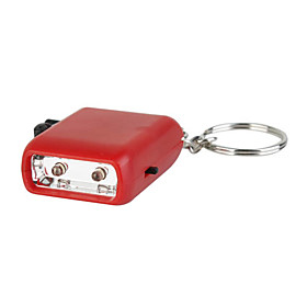 Mini 2-LED Hand-Crank Dynamo Flashlight Keychain Mini 2-LED Hand-Crank Dynamo Flashlight Keychain