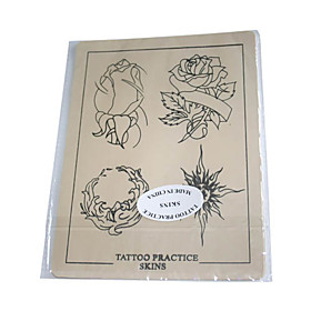 Tattoo Praxis Haut mit floralen Umrisse (0359-4.20-7) Tattoo Praxis Haut mit floralen Umrisse (0359-4.20-7)