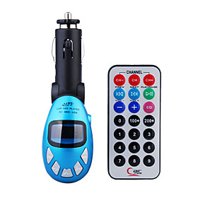 blaue Farbe Auto MP3-Player mit FM-Transmitter
