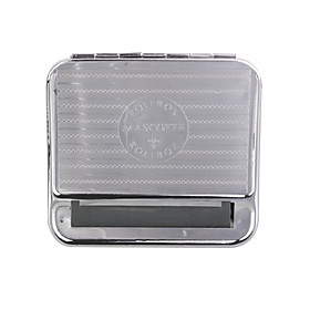trbyzk1271040870305 Mascotte 2 in 1 Steel Cigarette Roller   Storage Box