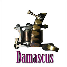 Unique Authentic Handmade Damascus Tattoo Machine for Both Liner and Shader