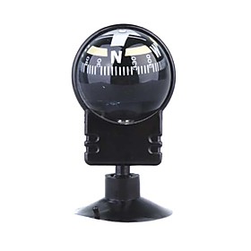 Plastic Car Compass with Adhesive Mount LP-715