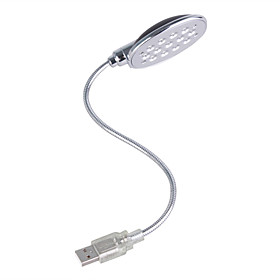 Flexible Neck USB Powered 13-LED Bright White Light for Laptop Flexible Neck USB Powered 13-LED Bright White Light for Laptop