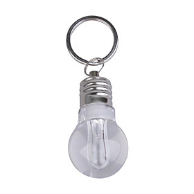 Cute Finger LED Light Bulb Keychain