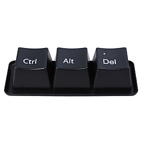 Overview: Novelty E-mail style wallet/purse designCompartments for small photo, business cards, debit and credit cards, note s and coinsMade from high quality nylonSupplied with long keychain cable Based on the recognizable Ctrl Alt Del Cup Sets-Black