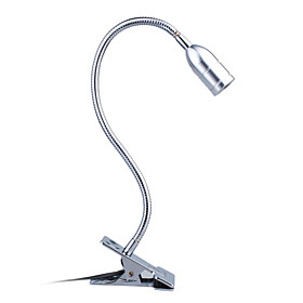 Silver Color Adjustable Cable Clip Lamp