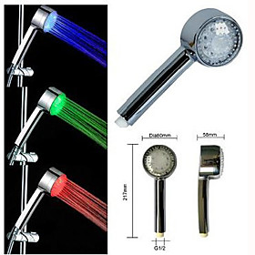 Magic Shower Head Water Temperature Sensitive Color Change Shower Head No Battery Needed  (CEG592)