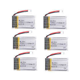 6x 3.7V 600mah Walkera Lipo Li-Po Battery 4G6 4G3 CB100