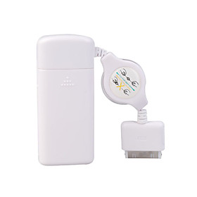 AA Battery Emergency Charger for  iPod Nano/Video/Touch/iPhone (White)