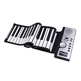 61-Key Digital Roll-up Soft Keyboard Piano with MIDI 61-Key Digital Roll-up Soft Keyboard Piano with MIDI