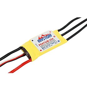 Mystery 20A ESC In-Build 2A BEC Yellow(PENTIUM-20A IN-BEC)