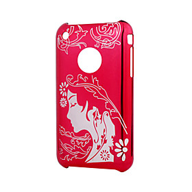 Trendy Protective Case Cover for iPhone 3G/3GS (Red)