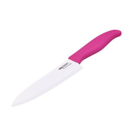 6 Chic Chefs Horizontal Ceramic Knife (Pink Grip)