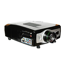 1800lm HDMI 1080i 5'' LCD Projector 640 480 for Home Theater DVD TV Laptop(HD66)
