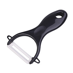 Chic Chefs Horizontal Ceramic Peeler (Black Grip)
