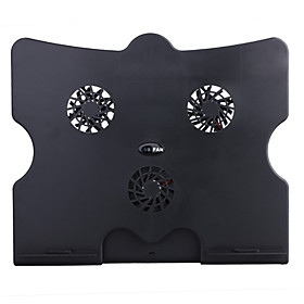 USB Powered Laptop Cooling Pad for 14 Laptops With 4-Port USB Hub