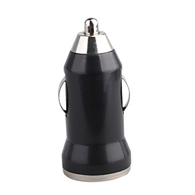 700mA Car Cigarette Powered USB Adapter/Charger (DC 12V/24V)-Black