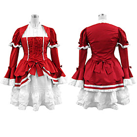 rouge lolita cosplay costume (mr-986-004)