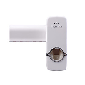 2-in-1 Automatic Toothpaste Squeezing Device Toothbrush Holder