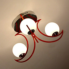 LightInTheBox - Modern Ceiling Light with 3 lights (Glass Shape)