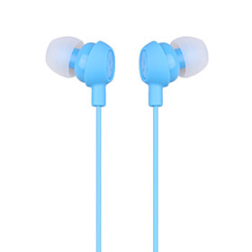 Smiley In-Ear Earphones (Blue)
