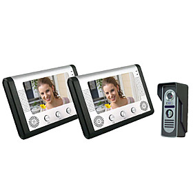 Villa One with Two 7 inch Color LCD Video Door Phone Villa One with Two 7 inch Color LCD Video Door Phone