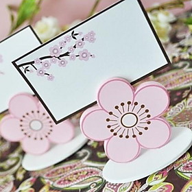 Cherry Blossom Place Card Wedding Favor