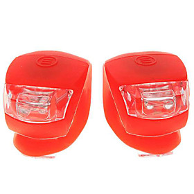 2-LED 3-Mode Fog Bicycle Light - Red (Pair/2 CR2032)