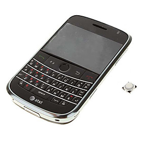 Full Housing Case with Trackball Buttons Outer Screen Keyboard for BlackBerry 9000