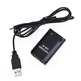 USB Rechargeable Battery Pack (4800mAh) with for XBox 360 Controllers USB Rechargeable Battery Pack (4800mAh) with for XBox 360 Controllers