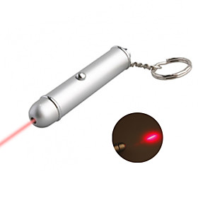 0,5 mW Laserdiode rot, Schlüsselanhänger (3   AG13)