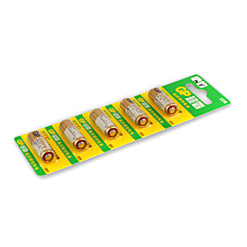 GP 23A 12V High-Volt Alkaline  Battery for Car Alarm Car Remote Control(5 pieces)(GP23A-L5)