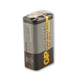 GP 9V 1604S/6f22 Super Heavy Duty Cell Battery(SUPPER HAPPY DUTY)