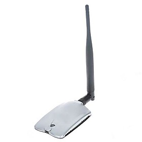 USB 2.0 Wireless Network Dongle   High Gain Antenna
