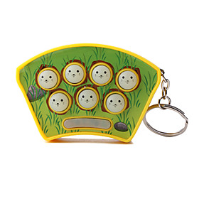Electronic Mini Whack It Whack-A-Mouse Game Keychain
