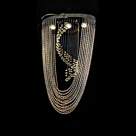Contemporary Crystal Chandelier with 3 lights - Lyrate Design
