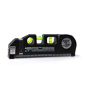 Level Laser Aligner Horizon Vertical with Measuring Tape (3 AG13)