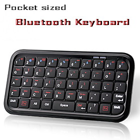 Mini Wireless Bluetooth Ultra Compatible QWERTY Keyboard