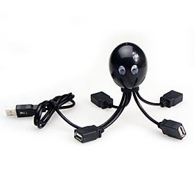 Octopus Paul 4 Port USB 2.0 Hub (Multi-Colors)