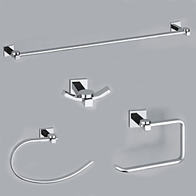 Elegance Solid Brass 4-piece Bathroom Accessory Set A(0605-0401 0407 0405 0410) Elegance Solid Brass 4-piece Bathroom Accessory Set A(0605-0401 0407 0405 0410)