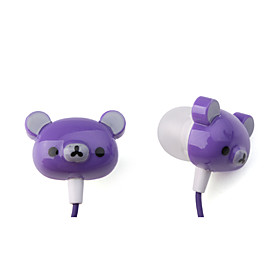 Cartoon Bear Image Earbud