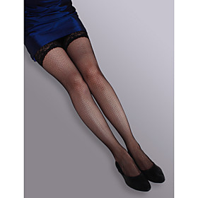 Nylon Fishnet Tights Hold Ups Stockings