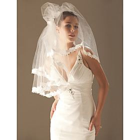 1 Layer Cathedral Length Wedding Veil (TS034)